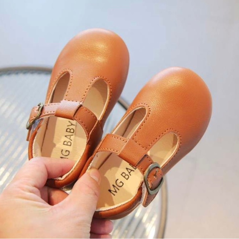 Brown t straps
